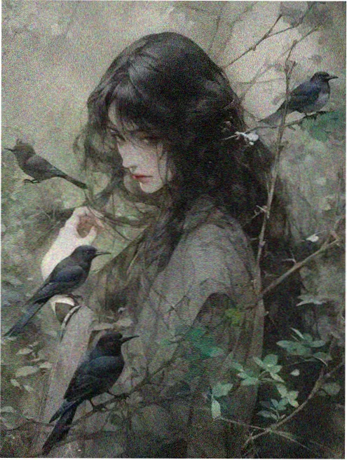 星图与缆绳科幻动画海报